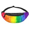Rainbow Wash Fanny Pack Belt Bag for Women Men Bum