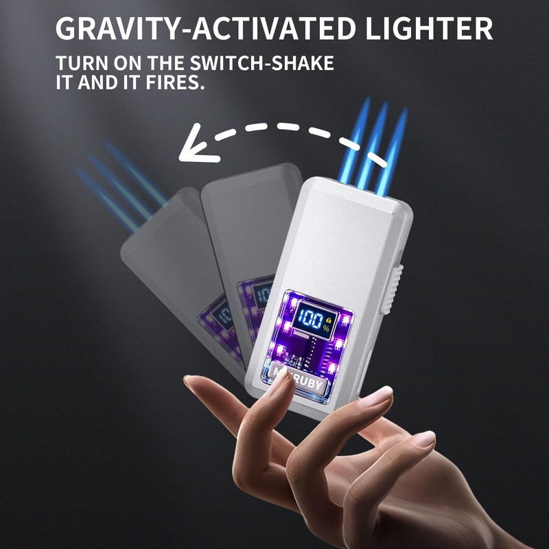 Stocking Stuffers Gifts for Men Adults, Unique Shake Ignition Torch