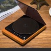 CD Tuning Mat, Carbon Fiber CD Tuning Pad Vibration Absorption
