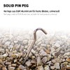 Wechsel tents Solid Pin Peg - Extra Long Strong Universal