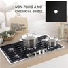 XPEX Pack of 4 Gas Hob Cover Gas Hob Protective