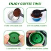 Vertuo Reusable Pod Lids，Reusable Coffee Capsule Lids for Vertuo Pods,