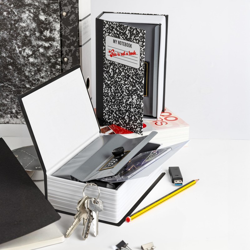 Fisura This is not a book safe with combination lock.