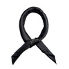 Topmode Women’s Solid Color Square Scarf Neckerchief (Black)