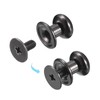 sourcing map 8mm Ball Head Stud Rivets Screw Back, 20Pack