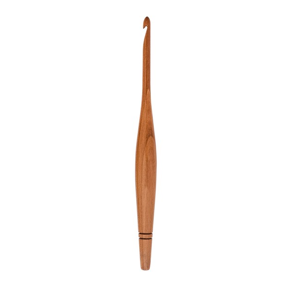 Ommi Ergonomic Handle Crochet Hooks | Handcrafted 7’’ Camwood Crochet
