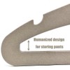 Koobay 17" Eco-Friendly Cardboard Hangers for Adult Clothes - 50