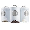 Cooks Professional 3 Piece Storage Canister Set | Labelled Containers