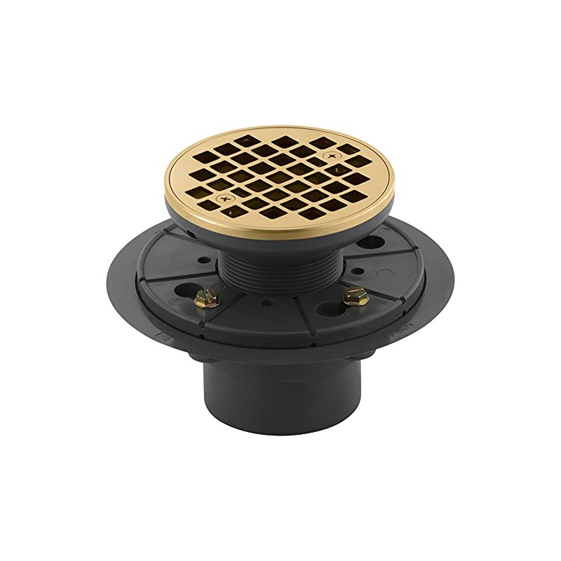 Kohler 9135-2MB Clearflo Drains, Vibrant Brushed Moderne Brass