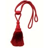 Jones Interiors Red - X2 Monaco Designer Tassel Rope Tie