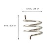 BESPORTBLE 2 pcs Brake Spring Caliper Springs Return Spring Disc