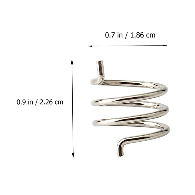 BESPORTBLE 2 pcs Brake Spring Caliper Springs Return Spring Disc