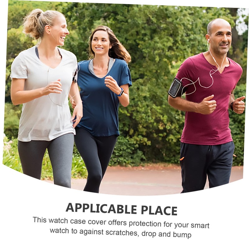 Levemolo Watch Cover Full Protection TPU Material Scratchproof Non-irritating Easy