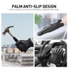 BISON DENIM Winter Genuine Sheepskin Leather Gloves for Men, Touchscreen