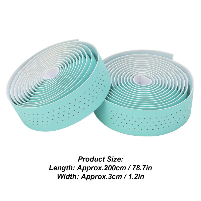 Fixed Bicycle Buckle Breathable Bike Handlebar Tape Bianchi Green