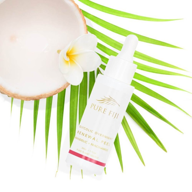 Pure Fiji Glycolic Overnight Renewal Peel with Mandelic & Niacinamide