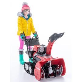 PLAMAX MF 62 Minimum Factory Minori with Honda Small Snow Blower HSS1170n [JX] 1/20 Scale Assembly Plastic Model