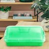 15Inch Portable Sensory Bin Play Tray with Lid, Fill with