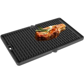 Blackhoso 19.2" Reversible Cast Iron 7404 Grill Griddle for Weber Summit Series Grills, Replacement Weber All Summit 400/600 Series Gas Grills