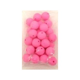 Troutbeads Color: Pink; Size: 8 mm.