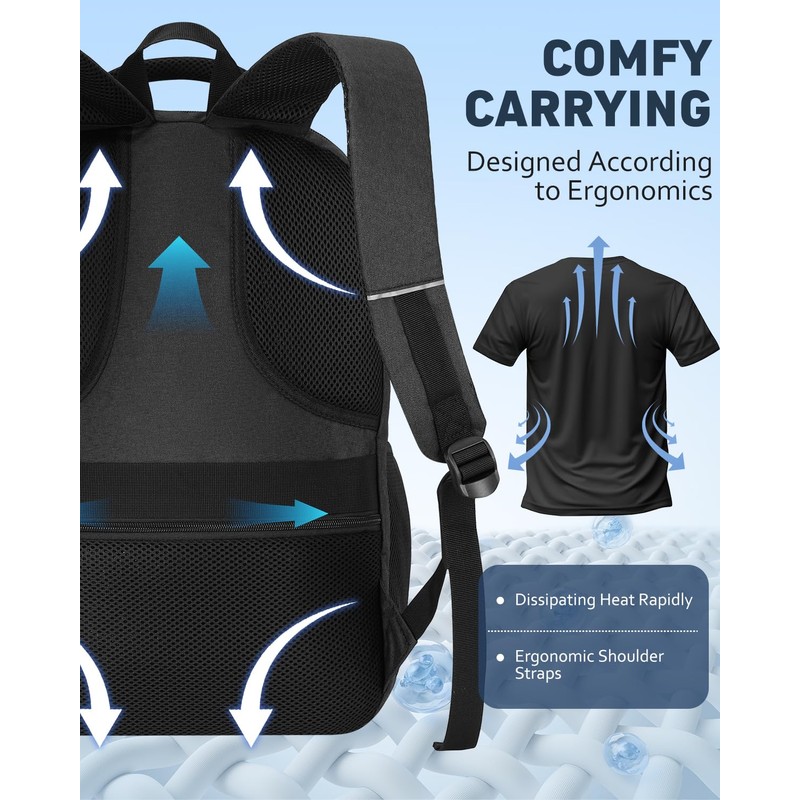 kadilong School Backpacks for Teen Boys Laptop Backpack Men,Bookbag College
