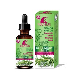 Hair Oil Rosemary Oil Hair to Strengthen the Scalp and Hair, Accelerate Hair Growth, Compresses Moisture and Prevents Hair Loss