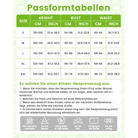 Gogokids Wetsuit Children's Neoprene Shorty Children's Wetsuit Short 2.5 mm - Wetsuits for Baby Suit Toddler Girls Boys Kids Diving Suits Swimming Diving Snorkelling