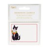 Caspari Caroling Cat Self-Adhesive Labels - 36 Count