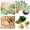 Wrap Reusable Food Beeswax Set Eco Friendly Food Storage Set