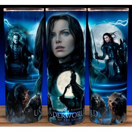 Unbranded Glow in the Dark Underworld  Rise of the Lycans with Selene Cup Mug Tumbler 20oz