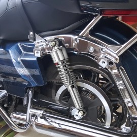 CB 13" Rear Motorcycle Shocks For Harley Road King Electra Glide Street Glide 1980+