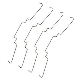 DGHAOP 4pcs Computer Mainboard CPU Radiator Fan Fixing Clip Computer Cooling Accessories, 12CM Wire Buckle Lower Hook Type