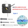 HILLHOME Quartz Analog Clock Movement - High Torque, Accurate Timekeeping,