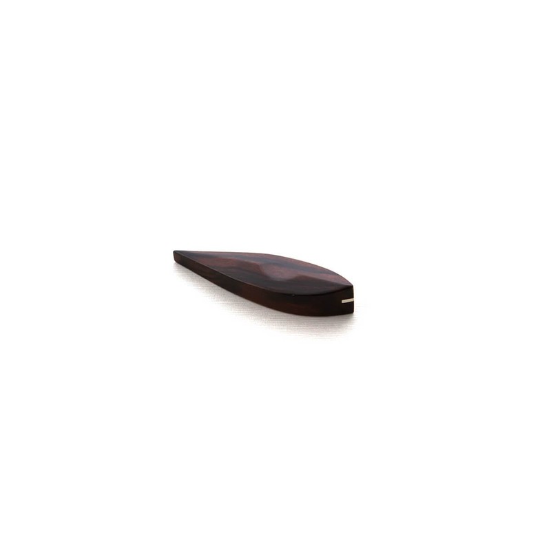 Marunao Chopsticks Rest Tsuyoi te Ebony, Ebony