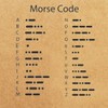 TESTRYE Morse Code Bracelets for Women,Luck Morse Code Bracelets with