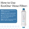 Hose Filter by EcoOne | Advanced Purification Water Filter for