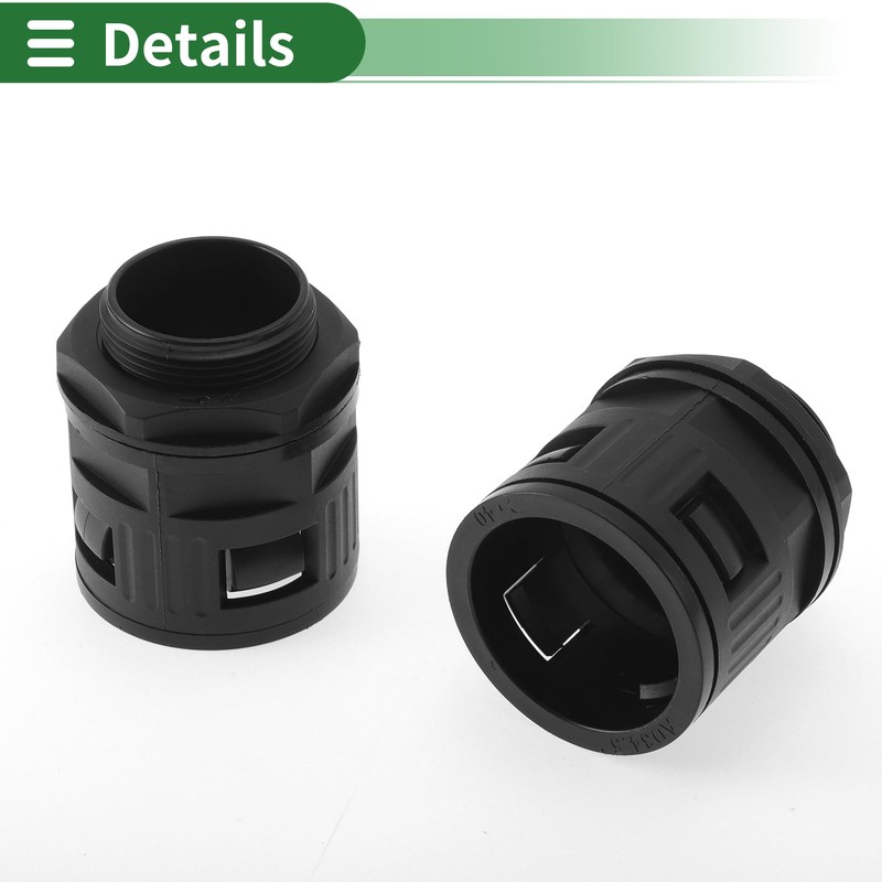 Partuto M32x1.5 Cable Glands 34.5mm / 1.36" Bellows Quick Connector