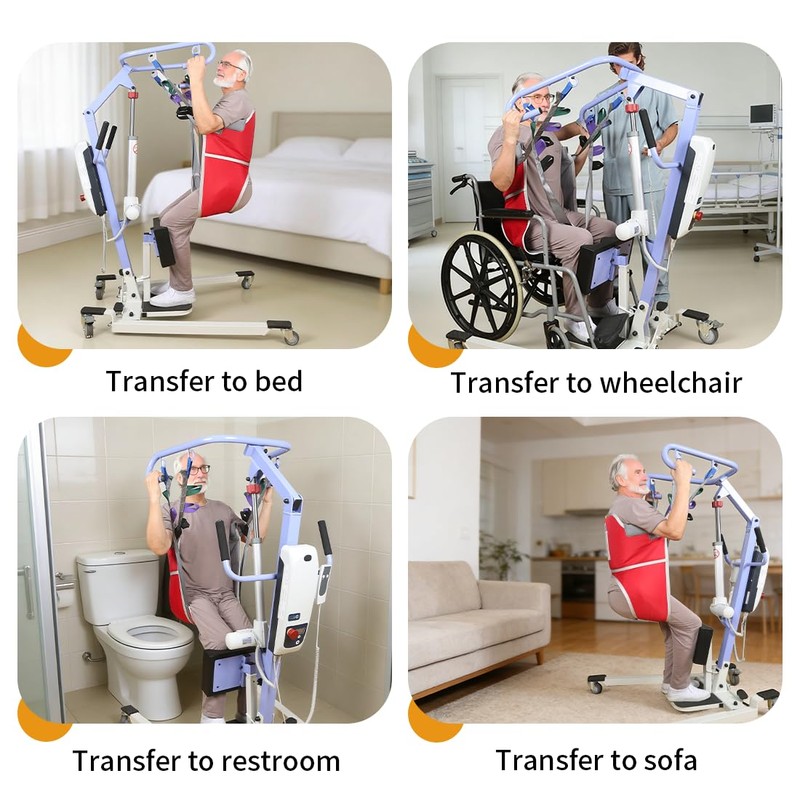 Sit to Stand Lift Sling – Padded Standing Assist with