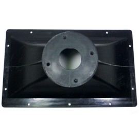 LASE 15" x 9" Bolt On 2" Horn Driver 90°x 60° for Car or Pro Audio Speaker Box