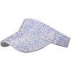 White Fang CA666 Visor, Cap, Star Pattern, Hat, Sports, Running,