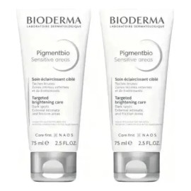 2pc Bioderma Pigmentbio Zonas Sensibles Crema Aclarante 75ml
