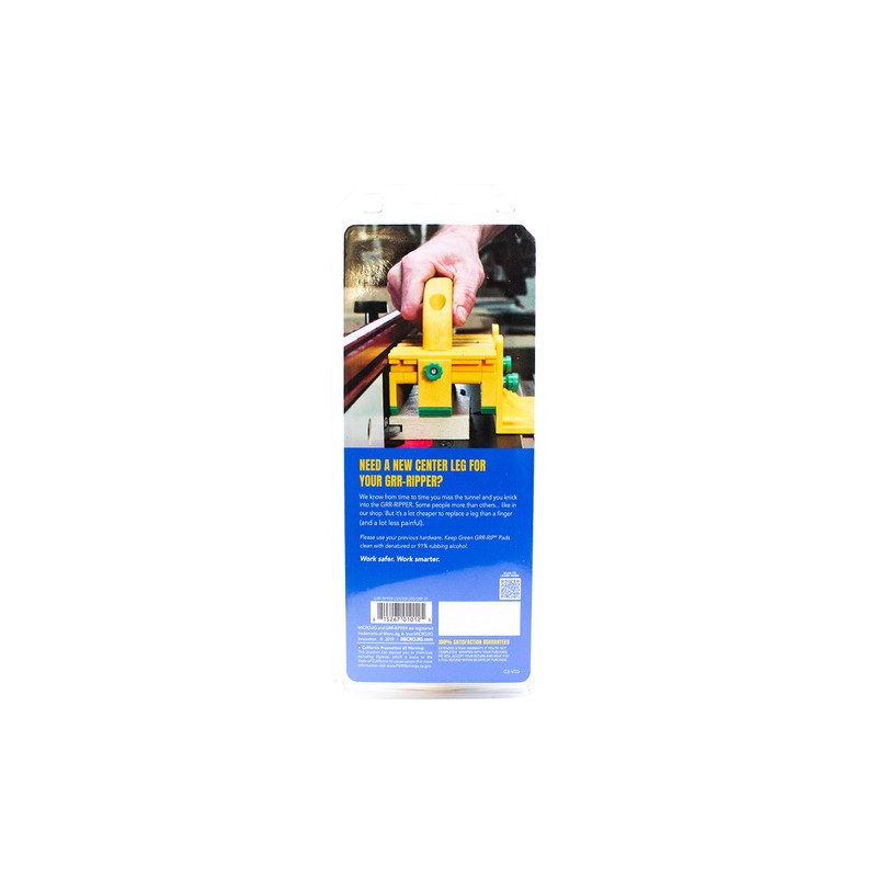 MICROJIG GRR-RIPPER GRP-3 Replacement Center Leg, Yellow