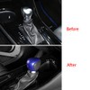 MICROCK Gear Shift Lever Knob Shifter Head Cover Trim for