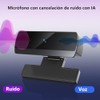 Cámara Web PC, Full HD 1080P, con micrófono Dual con