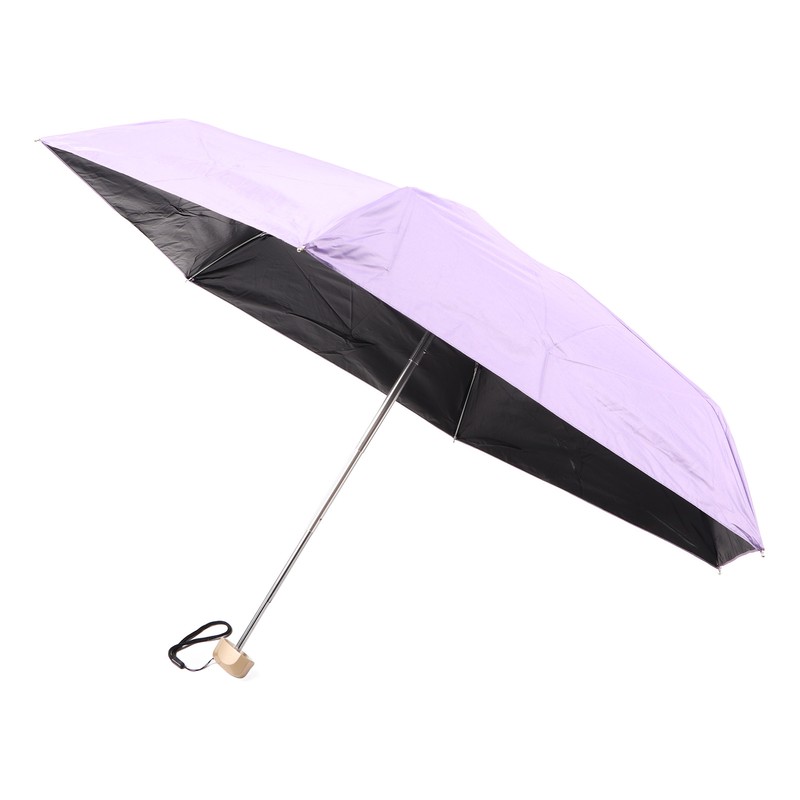 6 Ribs Umbrella Sun Protection UPF50 Impact Cloth Portable Folding