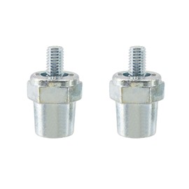 Modengzhe 2 Pair Zinc Alloy 5/16 M8 Thread Male Battery Terminal Extender