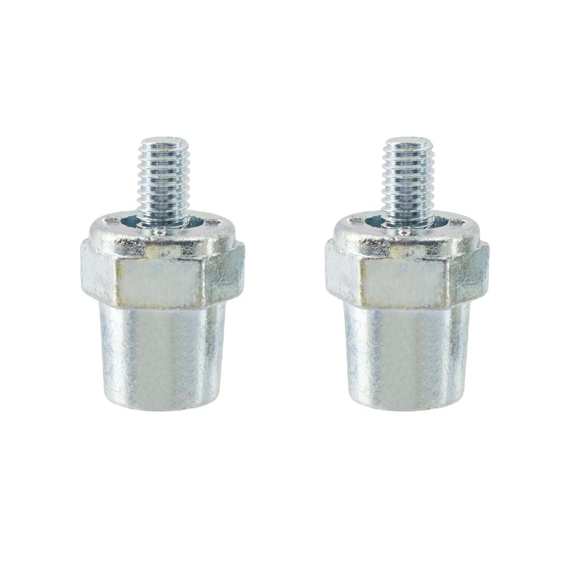 Modengzhe 2 Pair Zinc Alloy 5/16 M8 Thread Male Battery
