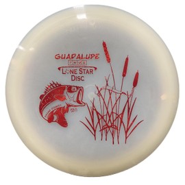 Lone Star Disc Glow Guadalupe | Stable Disc Golf Fairway Driver | Artist Stamp 170g+ | Durable & Smooth Premium Plastic | Great for Navigating Tight Fairways | Colors May Vary