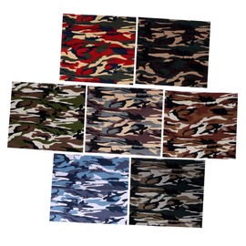 Hohopeti 7PCS Multi Functional Cotton Fabric DIY Patchwork Cloths for Crafts Home Decor and Sewing Projects Breathable and Durable Cotton Material