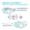 Scuba Diving Mask for Adults - Anti-Fog Swim Mask Wide